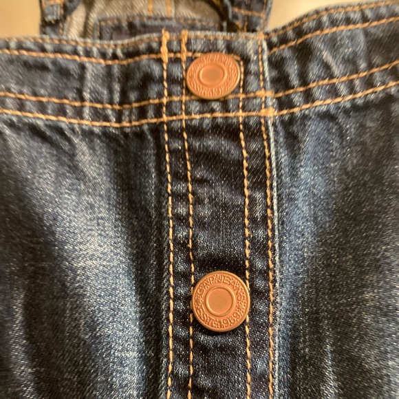 Gap Kids Denim/Jean Overall Dress, size small - Picture 6 of 6